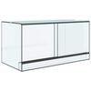 vidaXL Terrarium avec stockage Transparent 80 x 40 x 40 cm Verre