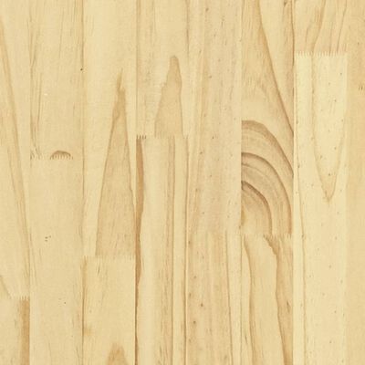 vidaXL Cadre de lit bois de pin massif 140x190 cm