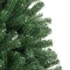 vidaXL Sapin de No&euml;l artificiel &agrave; charni&egrave;res avec support vert 120 cm