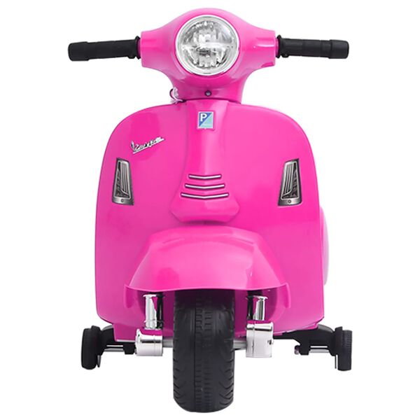 vidaXL Moto jouet électrique Vespa GTS300 rose