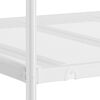 VidaXL Lit superpos&eacute; sans matelas blanc 90x200 cm acier