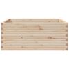 vidaXL Jardinière 110x110x46 cm bois de pin massif