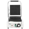 vidaXL Grill pour panini rainur&eacute; Acier inoxydable 1800 W 31x30,5x20 cm