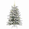 vidaXL Sapin de No&euml;l Artificiel &agrave; Branches Articul&eacute;es Blanc 120 cm