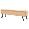 vidaXL Meuble TV 110x33x35 cm Bois de sapin massif