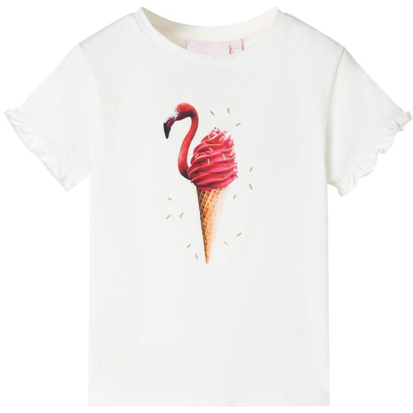 T-shirt enfants rose &eacute;cru 92