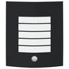 vidaXL Applique Murale Ext&eacute;rieure Noir 23.5 x 9 x 26 cm