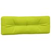 vidaXL Coussins de palette lot de 3 vert vif tissu