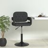 vidaXL Tabouret de bar Gris fonc&eacute; Tissu