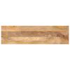 vidaXL Dessus de table 100x20x2,5cm rectangulaire bois massif manguier