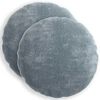 vidaXL Housse de coussin 2 pc HEERLEN Bleu clair &Oslash; 60 cm