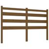 vidaXL T&ecirc;te de lit Marron miel 206x4x100 cm Bois massif de pin
