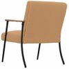 vidaXL fauteuil Beige 59 x 75 x 78 cm