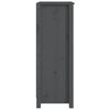 vidaXL Biblioth&egrave;que Gris 50x35x97 cm Bois de pin massif