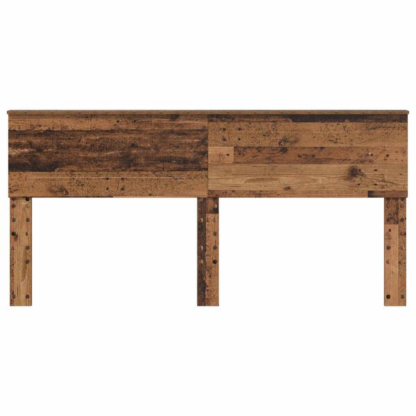 vidaXL T&ecirc;te de lit Bois Ancien 90 cm Bois d'ing&eacute;nierie