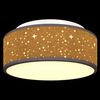 vidaXL Lampe de plafond Noir 30 x 13,5 cm tissu