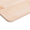 vidaXL Dessus de table carré 90x90x1,5 cm Bois chêne massif non traité