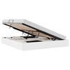 vidaXL Lit de Rangement Blanc pur 183 x 213 cm Simili cuir