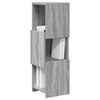 vidaXL Meuble d'angle Gris Sonoma 25,5x25x80cm Bois d'ing&eacute;nierie