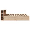 vidaXL Cadre de lit sans matelas 200x200 cm bois massif de pin