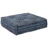 vidaXL Canapé modulaire Impression Indigo 70 x 70 x 56 cm tissu