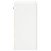 vidaXL Meubles TV muraux 2 pcs blanc 40,5x30x60 cm bois d'ingénierie