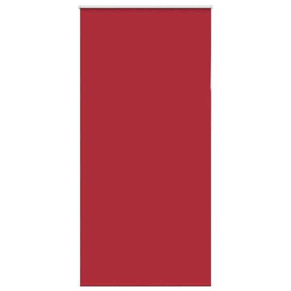 vidaXL Store enrouleur occultant rouge largeur du tissu 110,7 cm