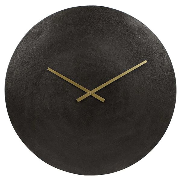 Gifts Amsterdam Horloge murale Moon L Aluminium Noir 38 cm