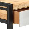 vidaXL Table console 130x30x76 cm Bois de manguier massif