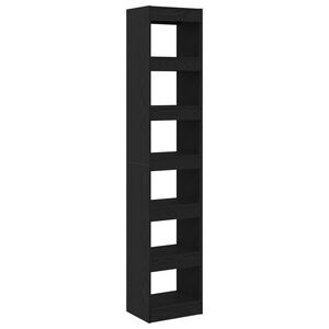 vidaXL Biblioth&egrave;que 6 niveaux 40 x 30 x 198 cm Bois d'ing&eacute;nierie