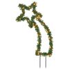 vidaXL D&eacute;coration lumineuse m&eacute;t&eacute;ore de No&euml;l avec piquets 115 LED 89 cm