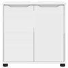 vidaXL Armoire de lavabo de salle de bain Blanc 60 x 30 x 60 cm