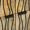 vidaXL Buffet Marron 60 x 33 x 75 cm bois de manguier massif