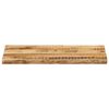 vidaXL Dessus de table bord vivant 90x40x2,5 cm bois de manguier brut