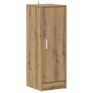 vidaXL Armoire &agrave; chaussures ch&ecirc;ne artisanal 32x35x92cm bois ing&eacute;nierie