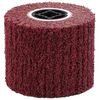 vidaXL Rouleaux de ponçage 3 pcs Rouge 12 x 12 x 10 cm