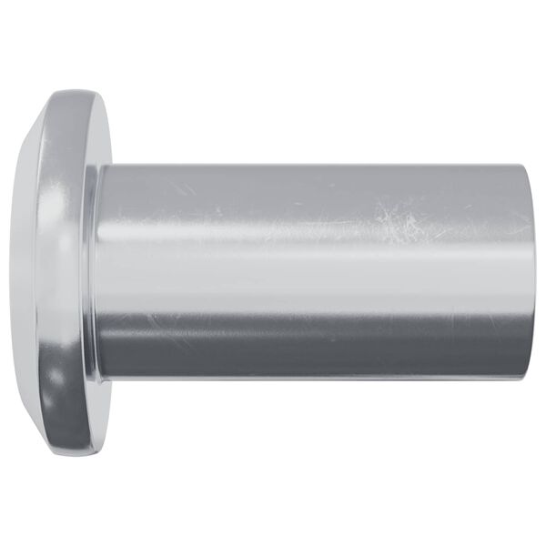 vidaXL Ecrou de verrouillage 2 pcs Nickel M6 x 25 mm Acier