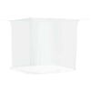 vidaXL Moustiquaire suspendue 156 maille blanc 220x120x150 cm