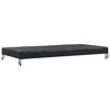 vidaXL Housse de Table 202 x 92 x 15 cm tissu Rectangulaire Noir