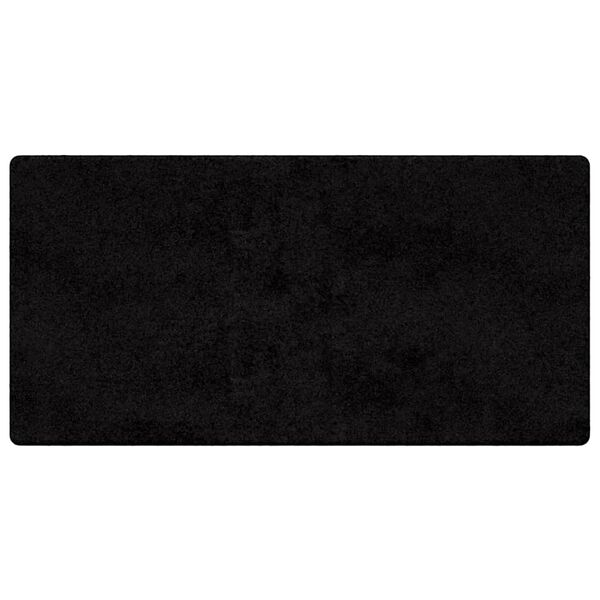 vidaXL Tapis Couloir Noir 100 x 200 cm