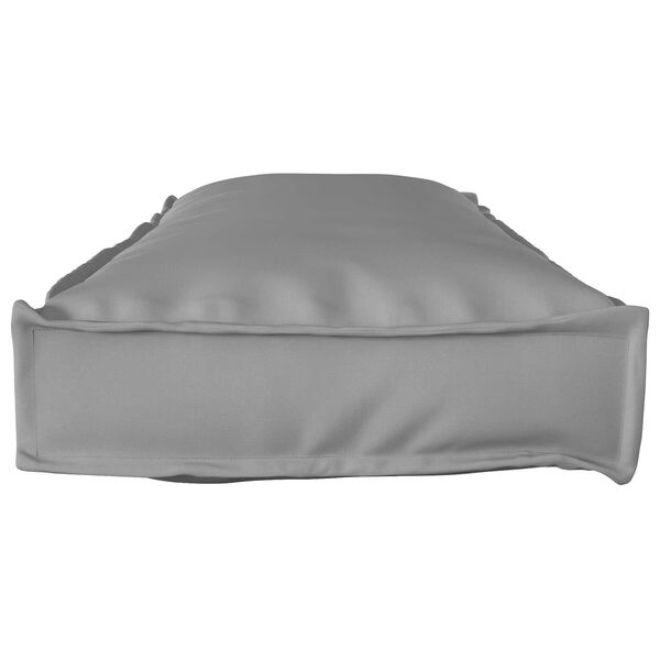 vidaXL Coussin Gris 120 x 40 x 8 cm Tissu Oxford