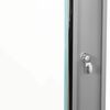 vidaXL Armoire réseau avec stockage Gris 53 x 45 x 21 cm Acier