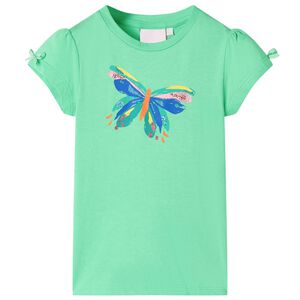 T-shirt pour enfants vert clair 104