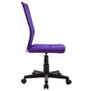 vidaXL Chaise de bureau Violet 44x52x100 cm Tissu en maille