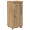 vidaXL Ensemble d'armoire de salle de bain TULUM Ch&ecirc;ne artisanal