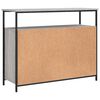 vidaXL Buffet sonoma gris 100x35x80 cm bois d'ingénierie