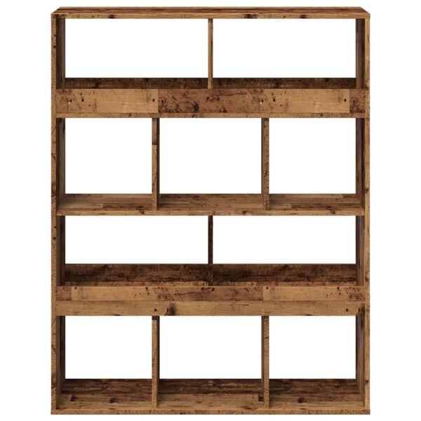 vidaXL Biblioth&egrave;que vieux bois 100x33x125,5 cm bois d'ing&eacute;nierie