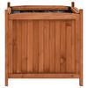 vidaXL Jardini&egrave;res sur&eacute;lev&eacute;es 2 pcs 50x50x50 cm Bois de sapin