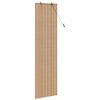 vidaXL Store enrouleur avec des rideaux Nature 60 x 220 cm Bambou
