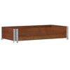 vidaXL Collier de palette marron 100x50 cm bois de pin solide